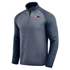 NFL New England Patriots Darius Rucker Collection Tonal Quarter-Zip Jacket