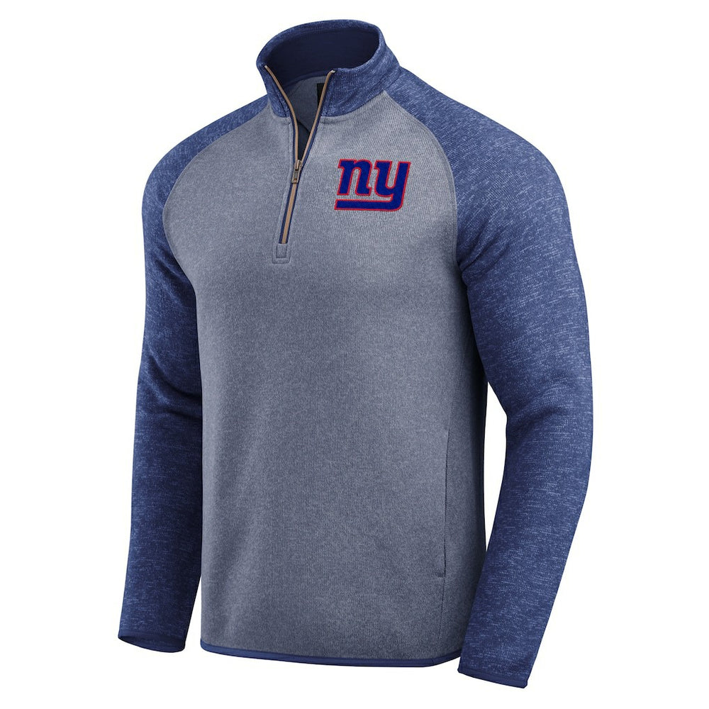 NFL New York Giants Darius Rucker Collection Tonal Quarter-Zip Jacket