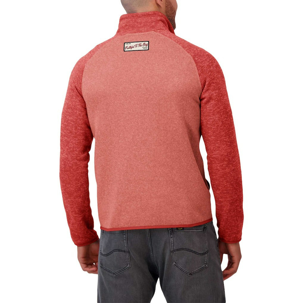 NFL San Francisco 49ers Darius Rucker Collection Tonal Quarter-Zip Jacket