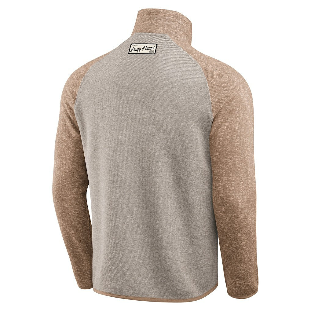 NFL Cleveland Browns Darius Rucker Collection Tonal Quarter-Zip Jacket