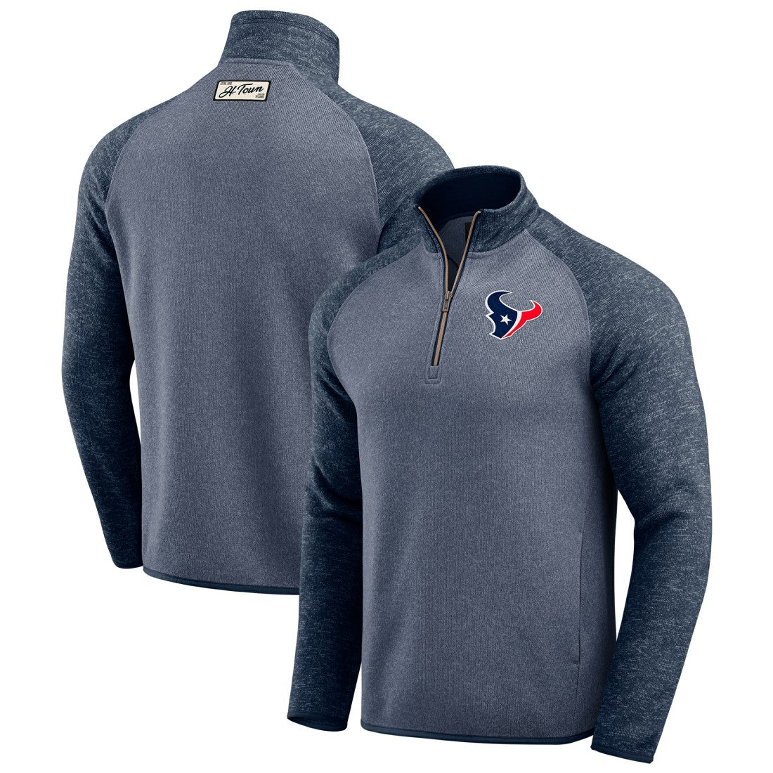 NFL Houston Texans Darius Rucker Collection Tonal Quarter-Zip Jacket