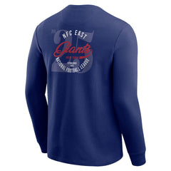 NFL New York Giants Darius Rucker Collection Washed Waffle-Knit Long Sleeve T-Shirt