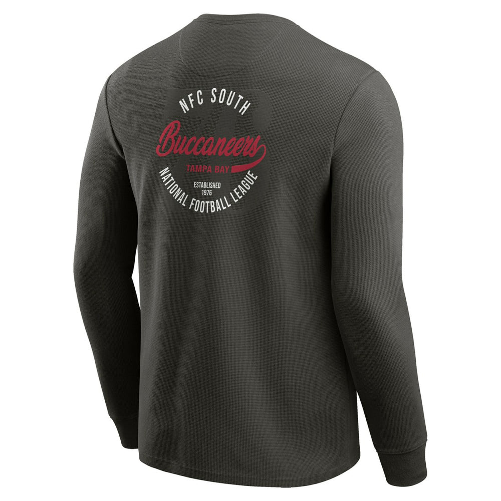 NFL Tampa Bay Buccaneers Darius Rucker Collection Washed Waffle-Knit Long Sleeve T-Shirt