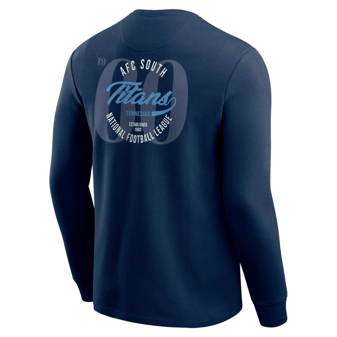 NFL Tennessee Titans Darius Rucker Collection Washed Waffle-Knit Long Sleeve T-Shirt