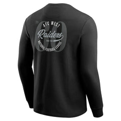 NFL Las Vegas Raiders Darius Rucker Collection Washed Waffle-Knit Long Sleeve T-Shirt