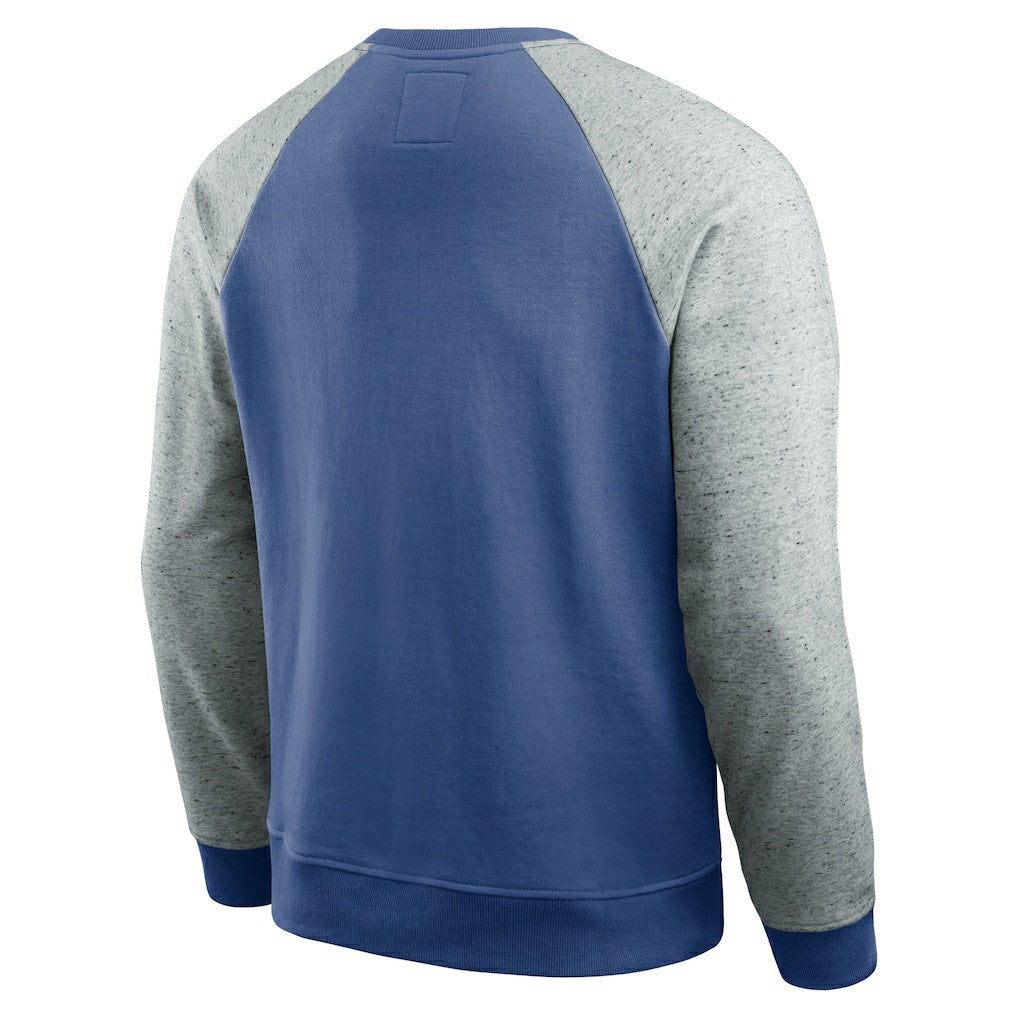 NFL Seattle Seahawks Darius Rucker Collection Throwback Color Block Raglan Pullover Sweatshirt