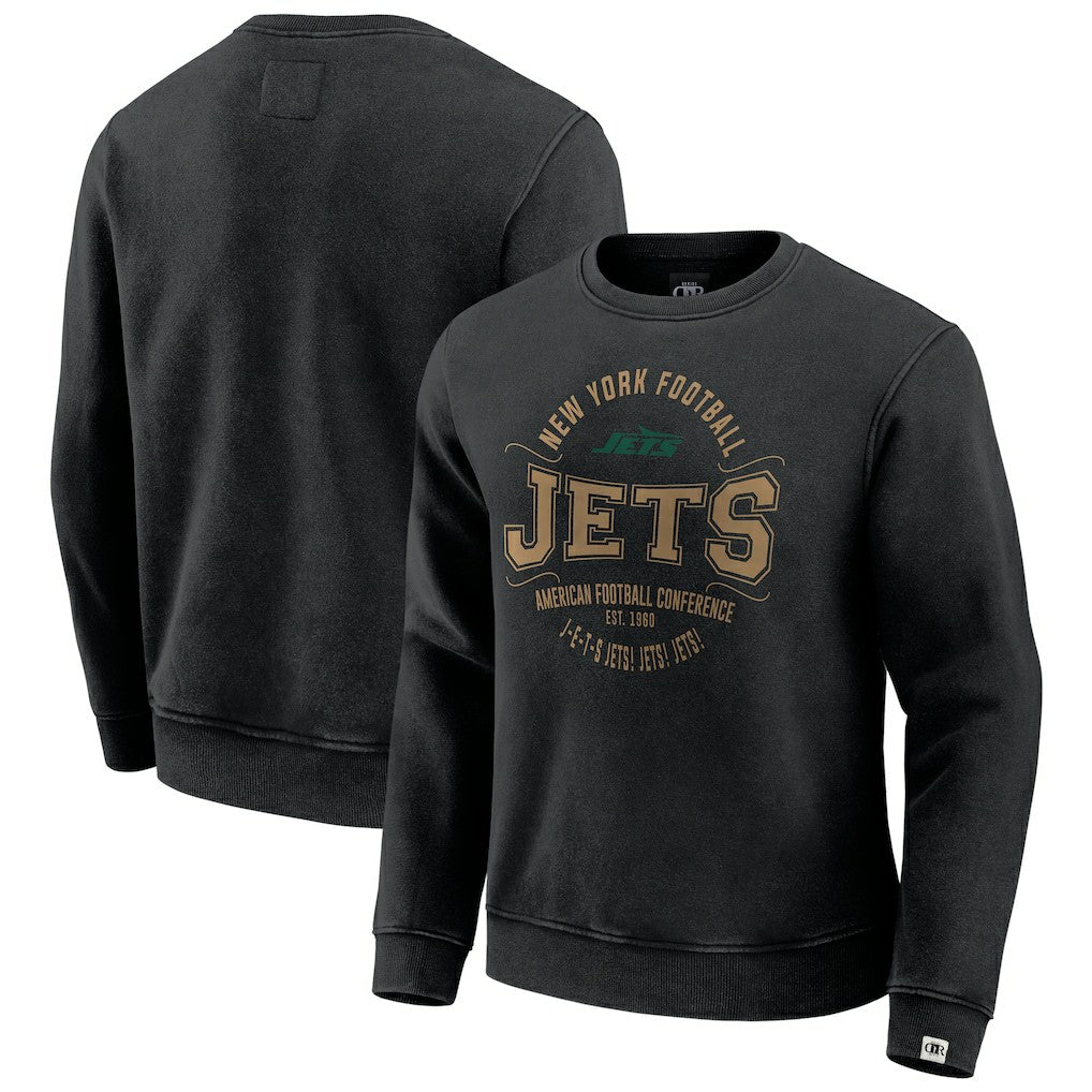 NFL New York Jets Darius Rucker Collection Vintage Pullover Sweatshirt