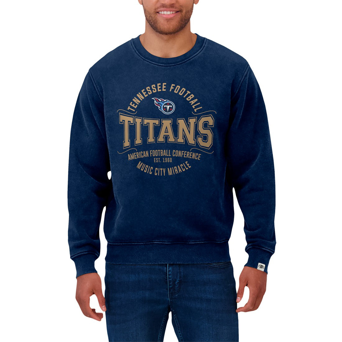 NFL Tennessee Titans Darius Rucker Collection Vintage Pullover Sweatshirt