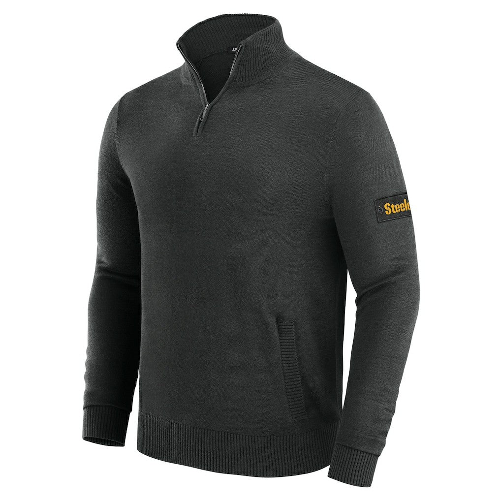 NFL Pittsburgh Steelers J. Palmer Franchise Quarter-Zip Sweater
