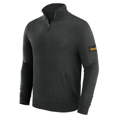 NFL Pittsburgh Steelers J. Palmer Franchise Quarter-Zip Sweater