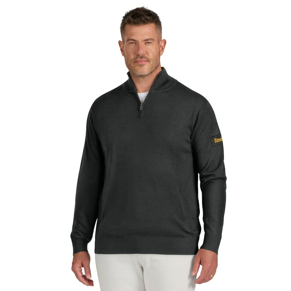 NFL Pittsburgh Steelers J. Palmer Franchise Quarter-Zip Sweater