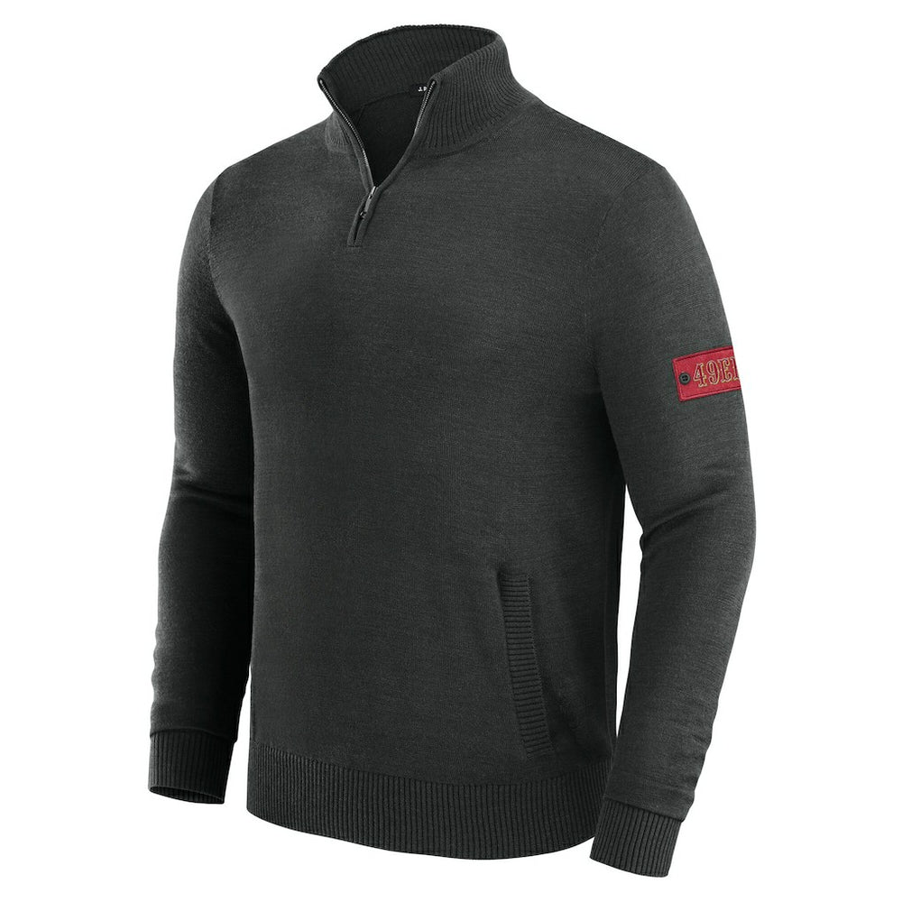 NFL San Francisco 49ers J. Palmer Franchise Quarter-Zip Sweater