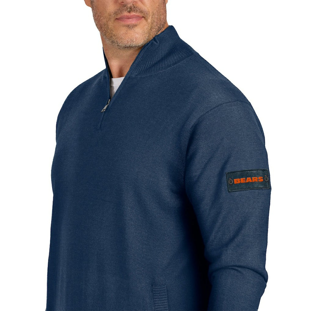 NFL Chicago Bears J. Palmer Franchise Quarter-Zip Sweater