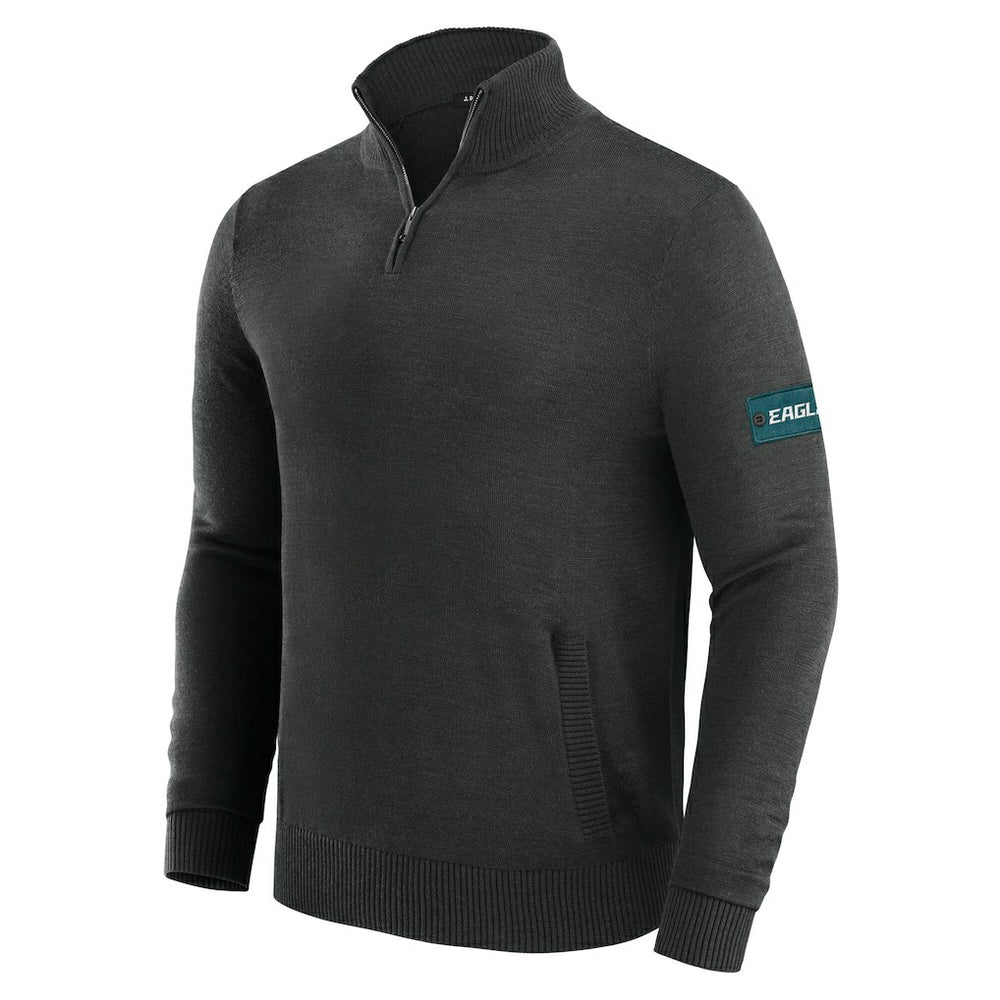 NFL Philadelphia Eagles J. Palmer Franchise Quarter-Zip Sweater