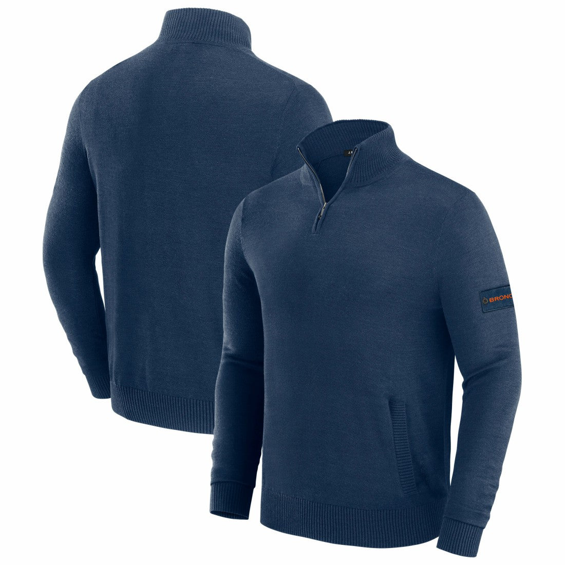 NFL Denver Broncos J. Palmer Franchise Quarter-Zip Sweater