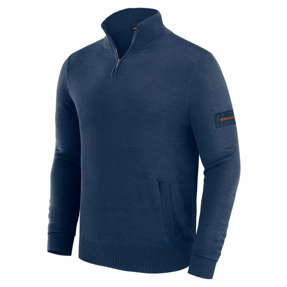 NFL Denver Broncos J. Palmer Franchise Quarter-Zip Sweater