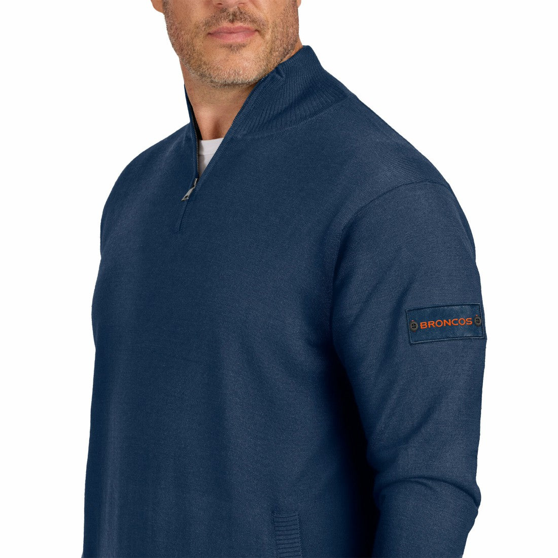 NFL Denver Broncos J. Palmer Franchise Quarter-Zip Sweater