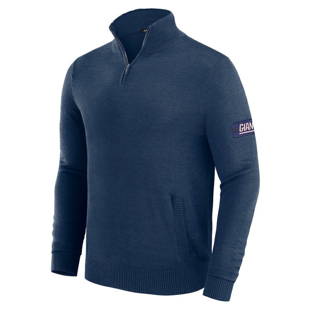 NFL New York Giants J. Palmer Franchise Quarter-Zip Sweater
