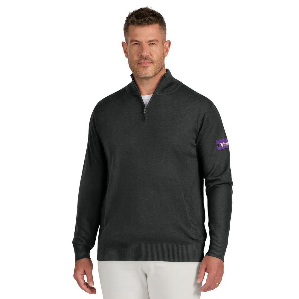 NFL Minnesota Vikings J. Palmer Franchise Quarter-Zip Sweater
