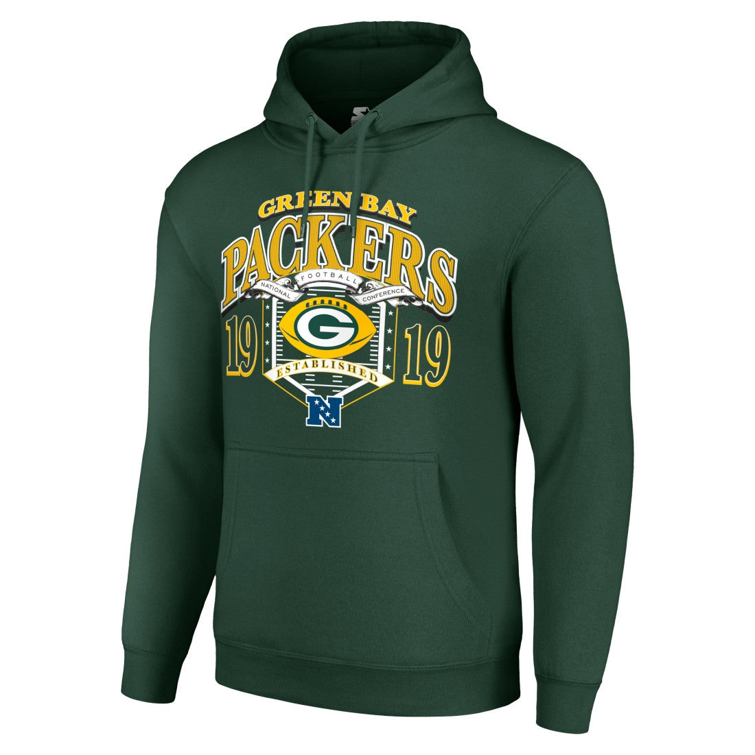 NFL Green Bay Packers Starter 80s Retro Pullover Hoodie