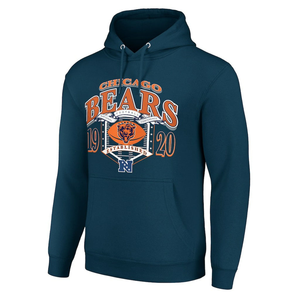 NFL Chicago Bears Starter 80s Retro Pullover Hoodie