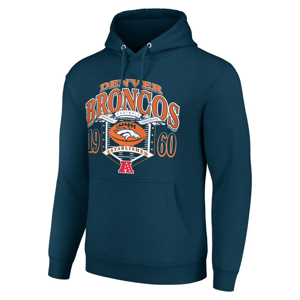 NFL Denver Broncos Starter 80s Retro Pullover Hoodie