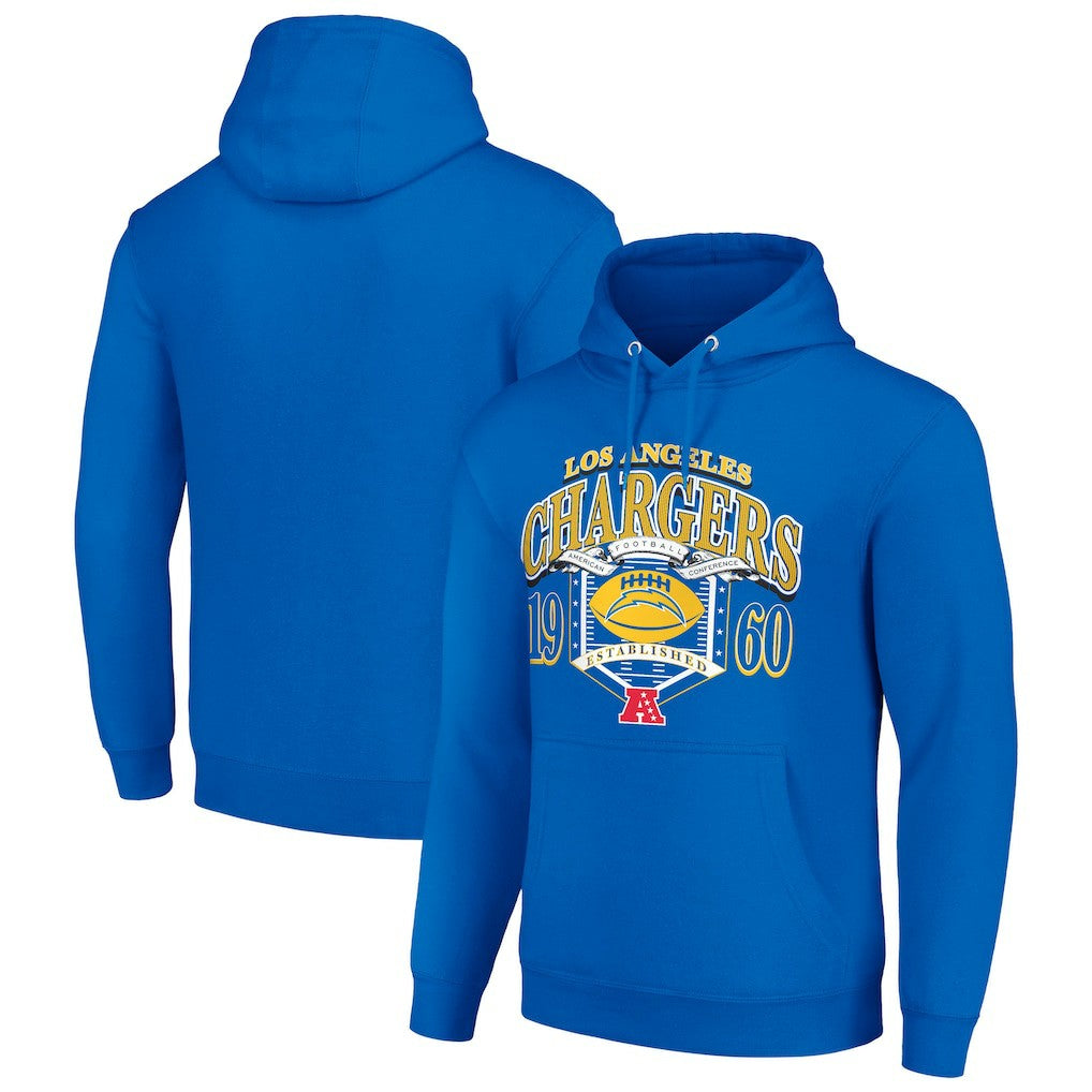 NFL Los Angeles Chargers Starter 80s Retro Pullover Hoodie