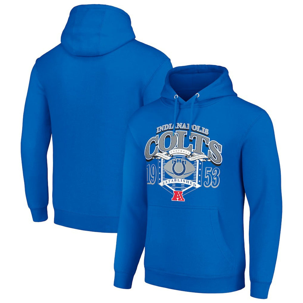 NFL Indianapolis Colts Starter 80s Retro Pullover Hoodie