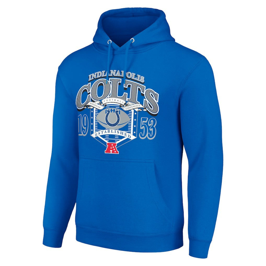 NFL Indianapolis Colts Starter 80s Retro Pullover Hoodie