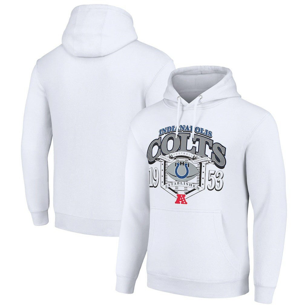 NFL Indianapolis Colts Starter 80s Retro Pullover Hoodie