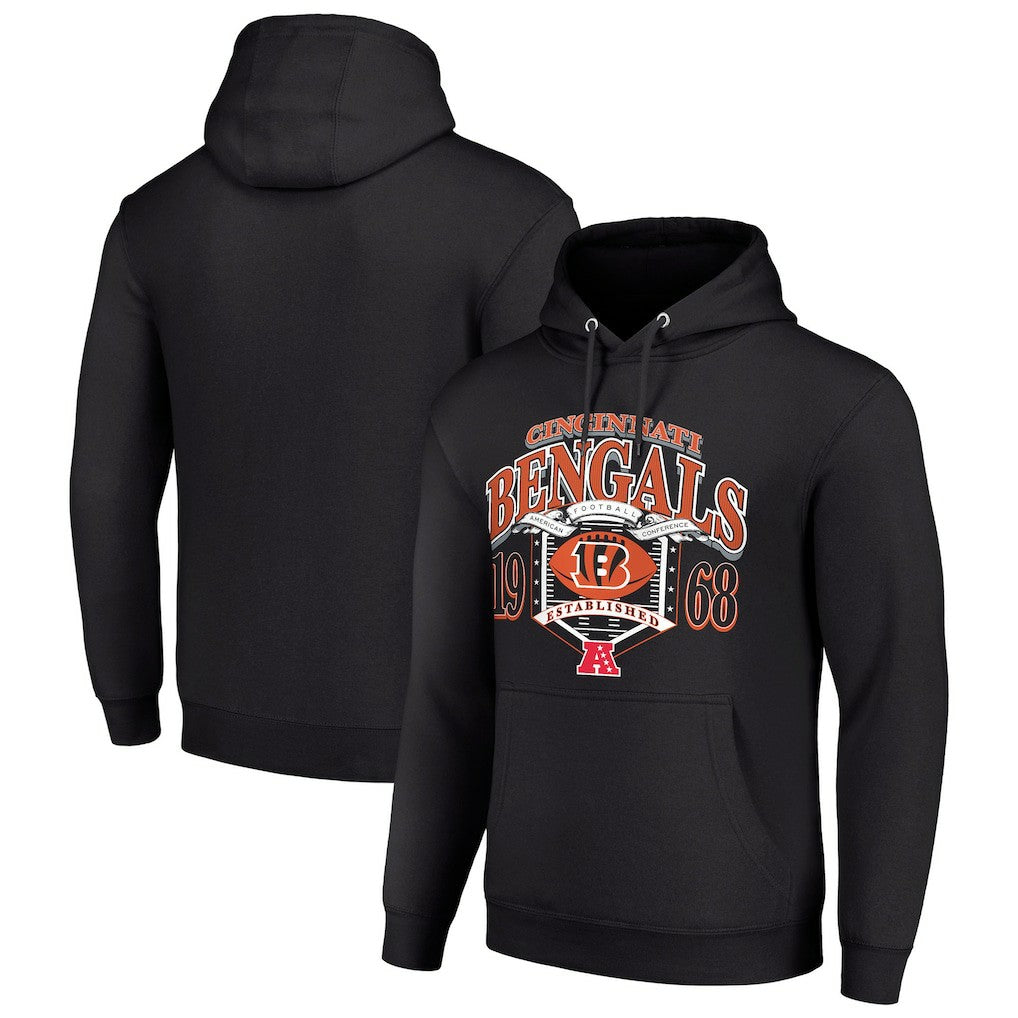 NFL Cincinnati Bengals Starter 80s Retro Pullover Hoodie