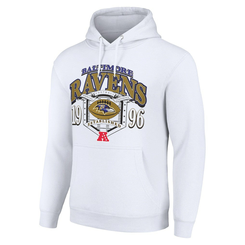 NFL Baltimore Ravens Starter 80s Retro Pullover Hoodie