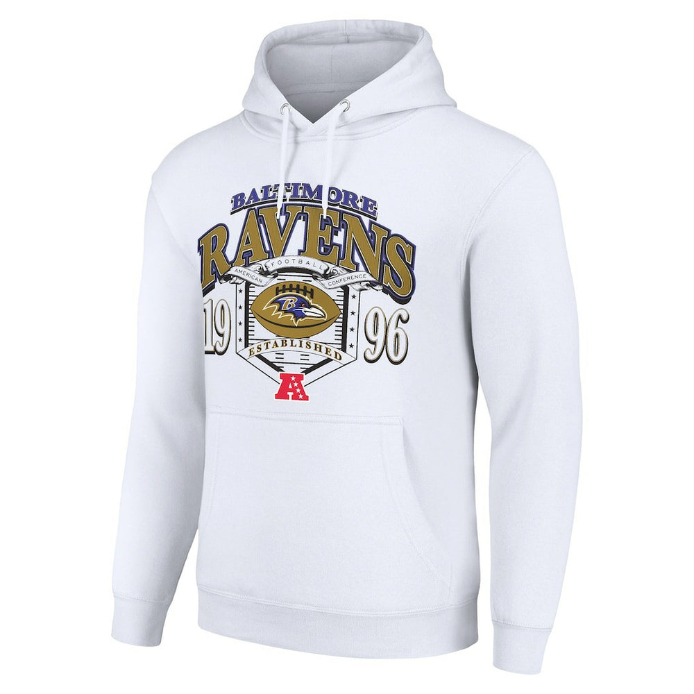 NFL Baltimore Ravens Starter 80s Retro Pullover Hoodie