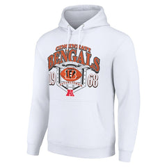 NFL Cincinnati Bengals Starter 80s Retro Pullover Hoodie