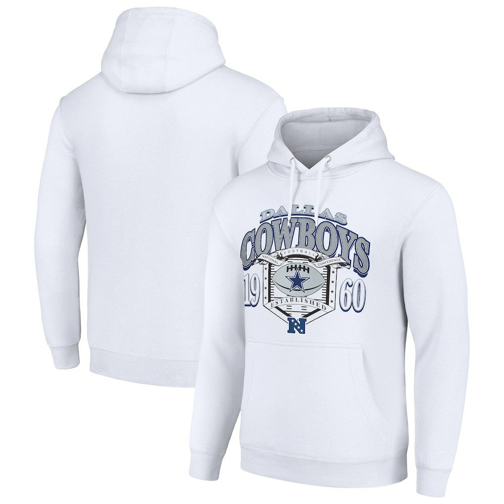 NFL Dallas Cowboys Starter 80s Retro Pullover Hoodie