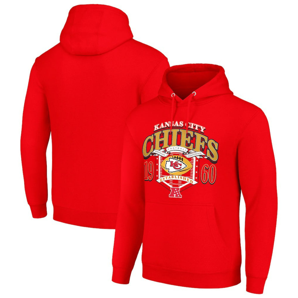 NFL Kansas City Chiefs Starter 80s Retro Pullover Hoodie