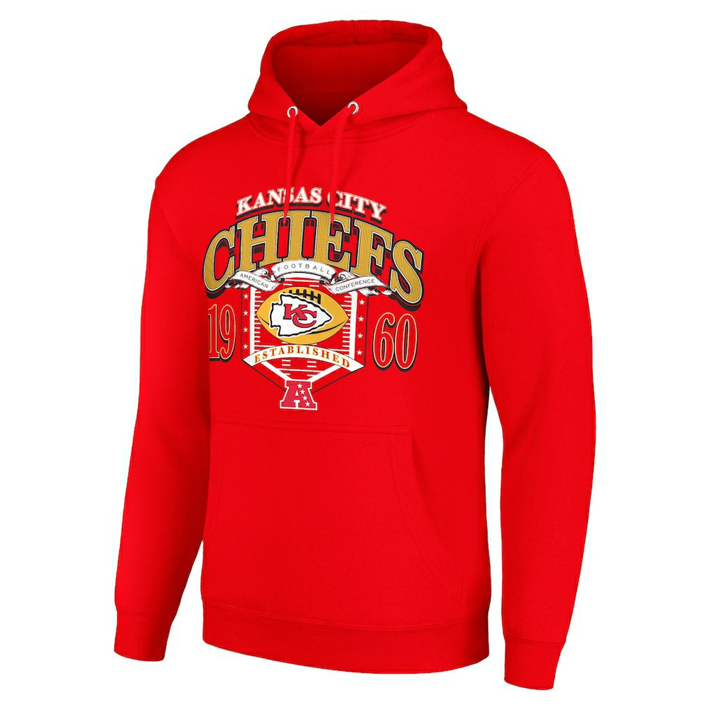 NFL Kansas City Chiefs Starter 80s Retro Pullover Hoodie