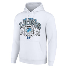 NFL Detroit Lions Starter 80s Retro Pullover Hoodie