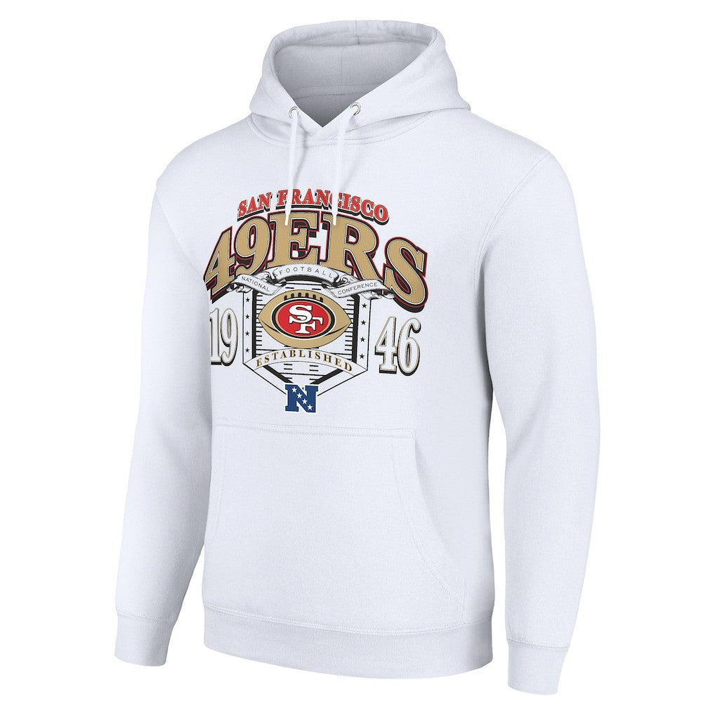 NFL San Francisco 49ers Starter 80s Retro Pullover Hoodie