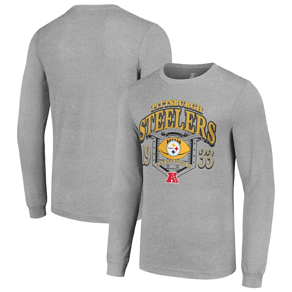 NFL Pittsburgh Steelers Starter Retro Long Sleeve Graphic T-Shirt