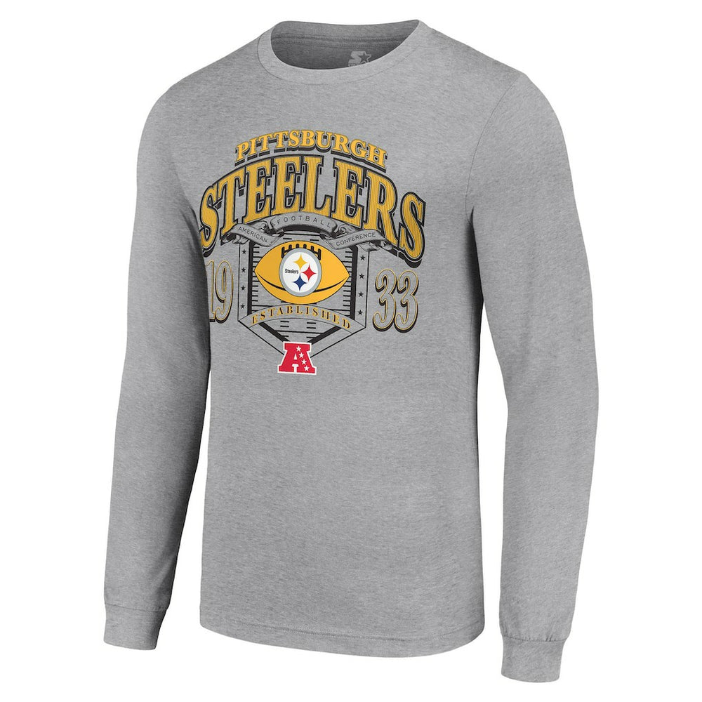 NFL Pittsburgh Steelers Starter Retro Long Sleeve Graphic T-Shirt