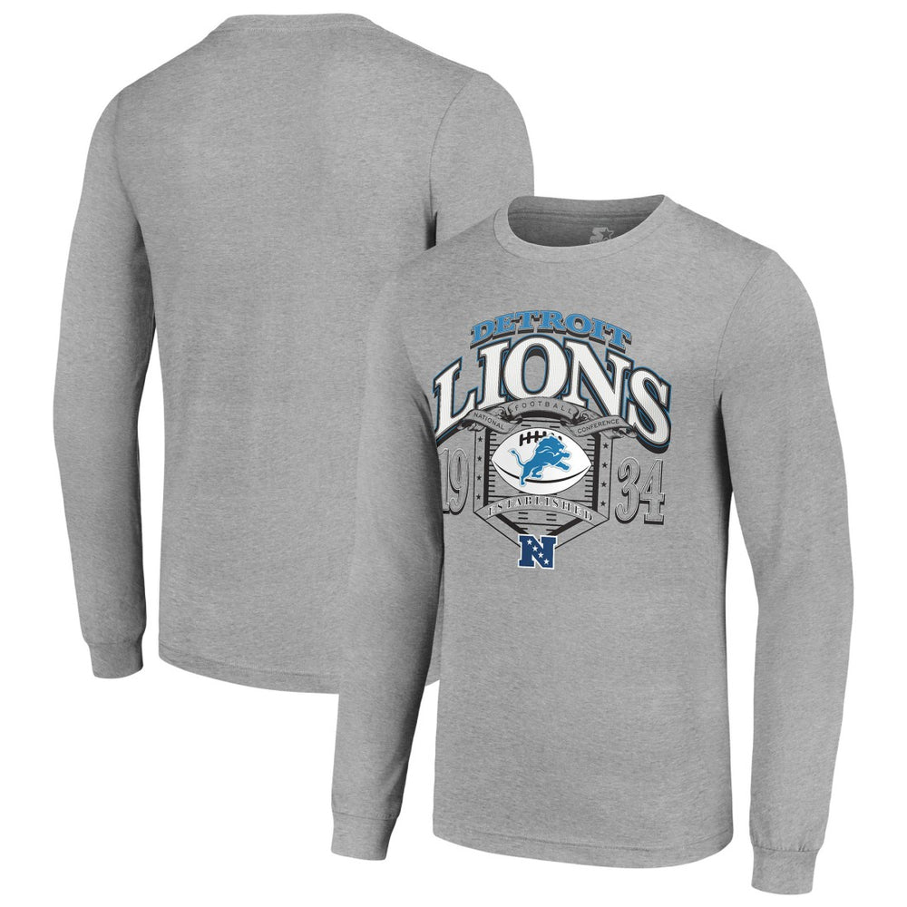 NFL Detroit Lions Starter Retro Long Sleeve Graphic T-Shirt