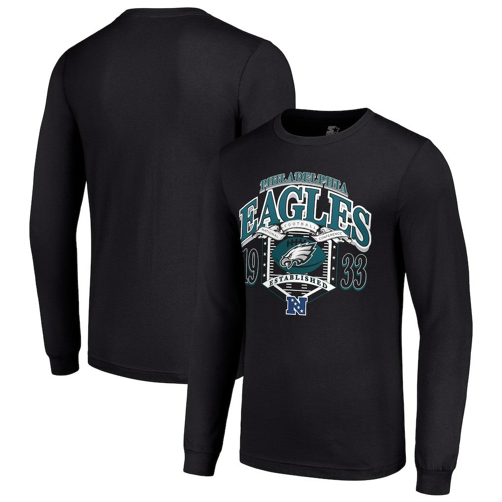 NFL Philadelphia Eagles Starter Retro Long Sleeve Graphic T-Shirt