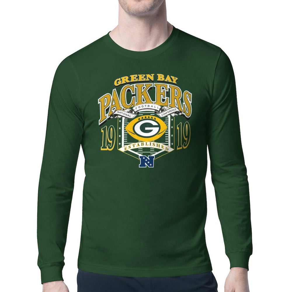 NFL Green Bay Packers Starter Retro Long Sleeve Graphic T-Shirt