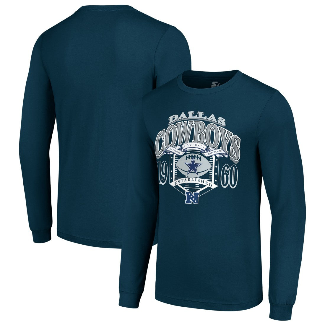 NFL Dallas Cowboys Starter Retro Long Sleeve Graphic T-Shirt