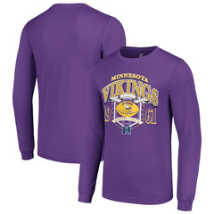 NFL Minnesota Vikings Starter Retro Long Sleeve Graphic T-Shirt
