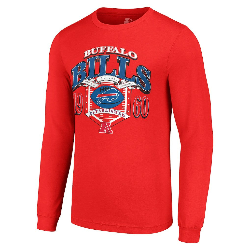 NFL Buffalo Bills Starter Retro Long Sleeve Graphic T-Shirt