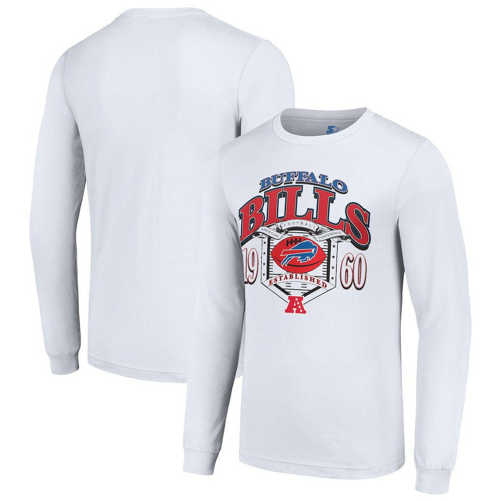 NFL Buffalo Bills Starter Retro Long Sleeve Graphic T-Shirt