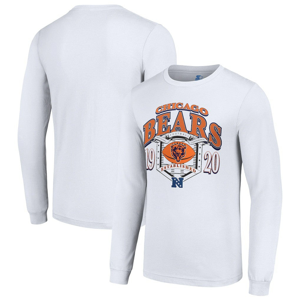NFL Chicago Bears Starter Retro Long Sleeve Graphic T-Shirt