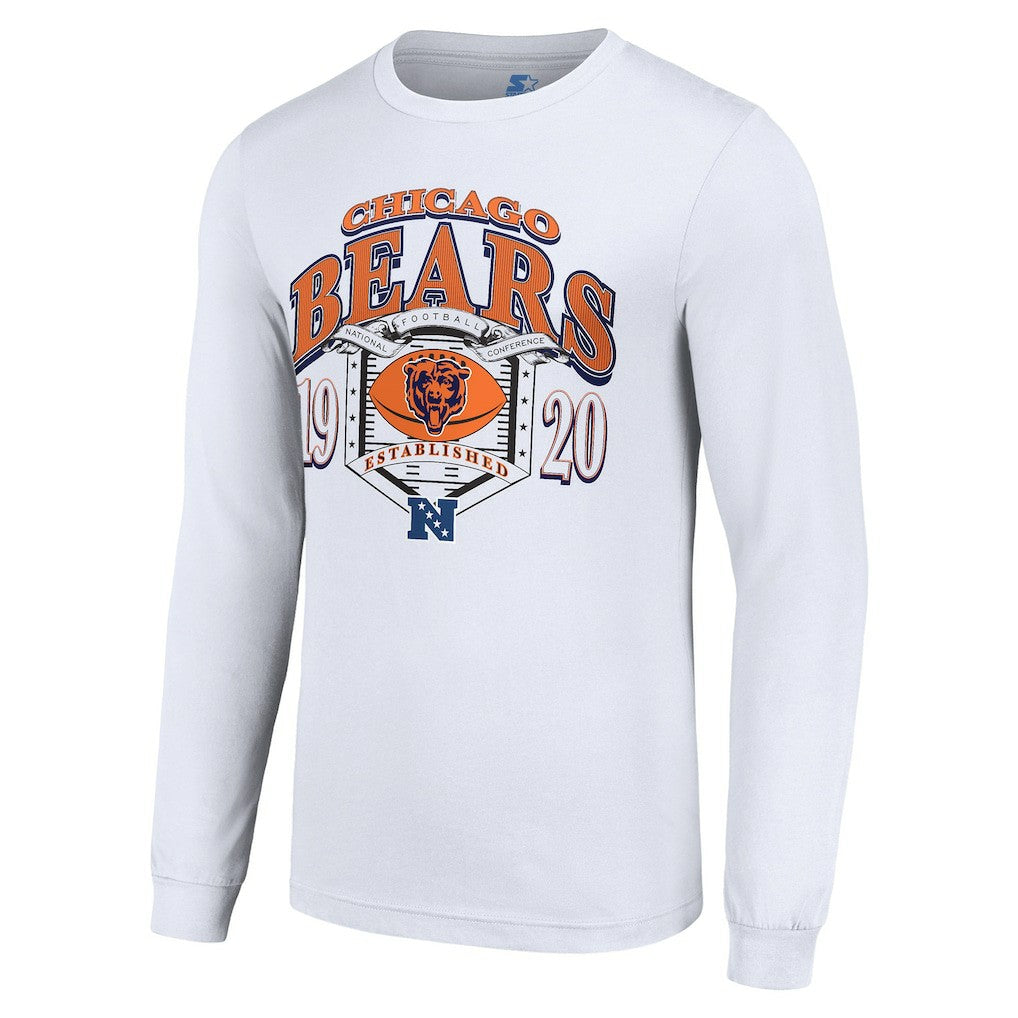 NFL Chicago Bears Starter Retro Long Sleeve Graphic T-Shirt